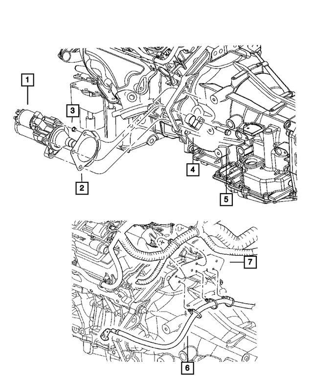 « RL801651AA – Electrical : Moteur Demarreur pour Mopar Image »