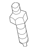 1K0615273B - Brakes: Bleeder Valve for Volkswagen: Arteon, Atlas, Atlas Cross Sport, Beetle, CC, e-Golf, Golf, Golf Alltrack, Golf R, Golf SportWagen, GTI, Jetta, Passat, Rabbit, Taos, Tiguan Image