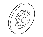 5QN615301A - : Disc Brake Rotor for Volkswagen Image