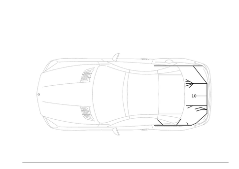 Piping Rear Lid for 2015 Mercedes-Benz SL63 AMG #0