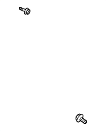 90105A0088 - Electrical: Belt &amp; Retractor Lower Bolt for Toyota Image