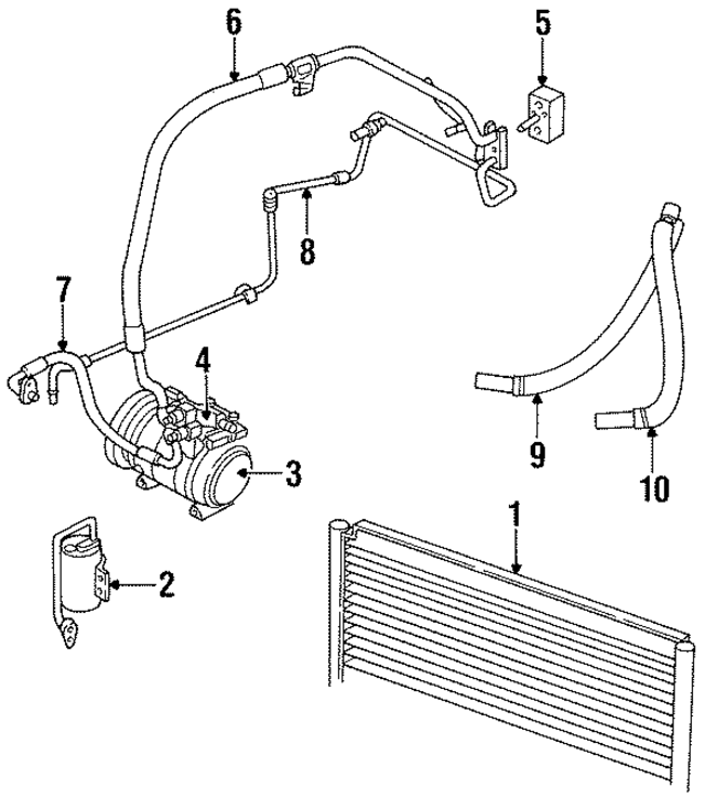 5016793AC - HVAC: Condenser for Mopar Image