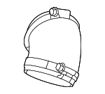 LR124956 - Cooling System: Connector for Land-Rover Image image