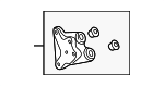 444430C010 - Steering: Bracket for Toyota: 4Runner, Land Cruiser, Sequoia, Tundra Image