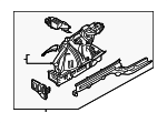 64600J5001 - Body: Apron/Rail Assembly for Kia: Stinger Image