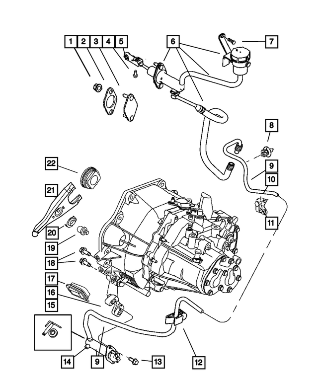 6500776 - Clutch: Hex Head Screw And Washer for Mopar Image