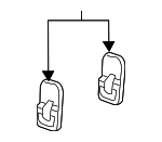4G0810619 - Body: Filler Plate for Audi: A6, A6 Quattro, A7 Quattro, RS7, S6, S7 Image