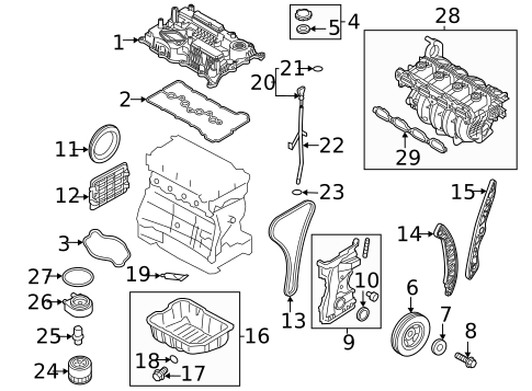 Intake for 2020 Kia Sportage #0