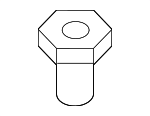 4KE801557 - Electrical: Battery Link Bolt for Audi Image