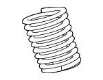 C2D21338 - : Coil Spring for Jaguar: XJ, XJR, XJR575 Image