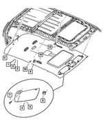 ZC391D1AA - Interior Trim: Headliner for Mopar Image