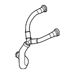 11727556960 - : Pressure Hose for BMW: 760i, 760Li Image
