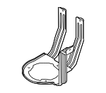 11727571925 - Emission System: Support Bracket for BMW: 745i, 745Li, 760i, 760Li Image