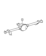 4882560AB - : Service Rear Axle for Mopar Image