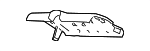 4E0907577A - Electrical: Upper Cover for Audi Image