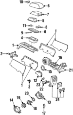 5050019 - Body: Blower Motor for GM Image