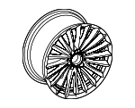 19240103007X21 - : Exchange Spoke Wheel for Mercedes-Benz Image