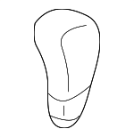 2410A055XA - Body: Shift Knob for Mitsubishi: Outlander, Outlander Sport Image