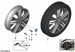 36116856898 - : Wheel, Alloy for BMW Image