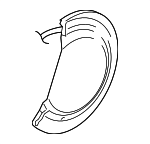 52010214AC - Brakes: Brake Dust Shield for Mopar Image