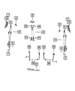 6506080AA - Restraints: Hex Head Screw for Mopar Image