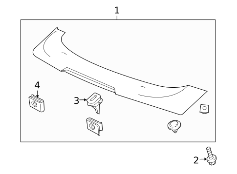 Spoiler for 2015 Honda Crosstour #0