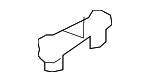 GJ6A5647ZF - Body: Roof Bow Bracket for Mazda Image