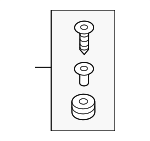 5N0198093 - Cooling System: Auxiliary Pump Mount Kit for Volkswagen: Beetle, GTI, Jetta, Passat, Tiguan, Touareg Image