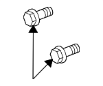 1140308553 - Belts &amp; Cooling: Engine Water Pump Bolt for Mopar Image