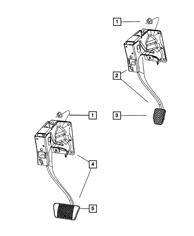 5105522AJ - Brakes: Brake Pedal for Mopar Image