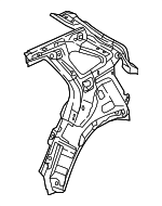 71601G5000 - Body: Inner Quarter Panel for Kia: Niro Image