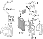 8S0121673E - : Outer Duct for Audi: TT Quattro, TTS Quattro Image