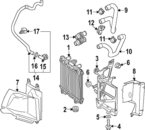 Radiator & Components for 2020 Audi TT Quattro #0