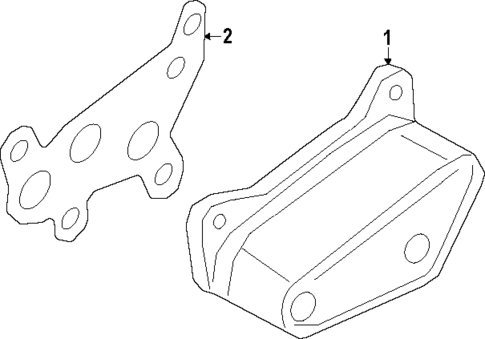 Oil Cooler for 2025 GMC Terrain #0