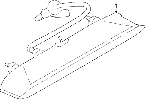 High Mounted Stop Lamp for 2025 Subaru Impreza #0