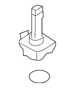 1J0907660B - Engine: Oil Level Sensor for Volkswagen: Beetle, Golf, Jetta, Passat, Phaeton, R32, Touareg Image