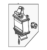 1390906500 - Cooling System: Inter-cooler for Mercedes-Benz Image