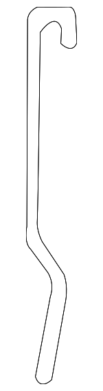 22574384 - Body: Handle, Outside Rod for Chevrolet: Cavalier | Pontiac: Sunfire Image