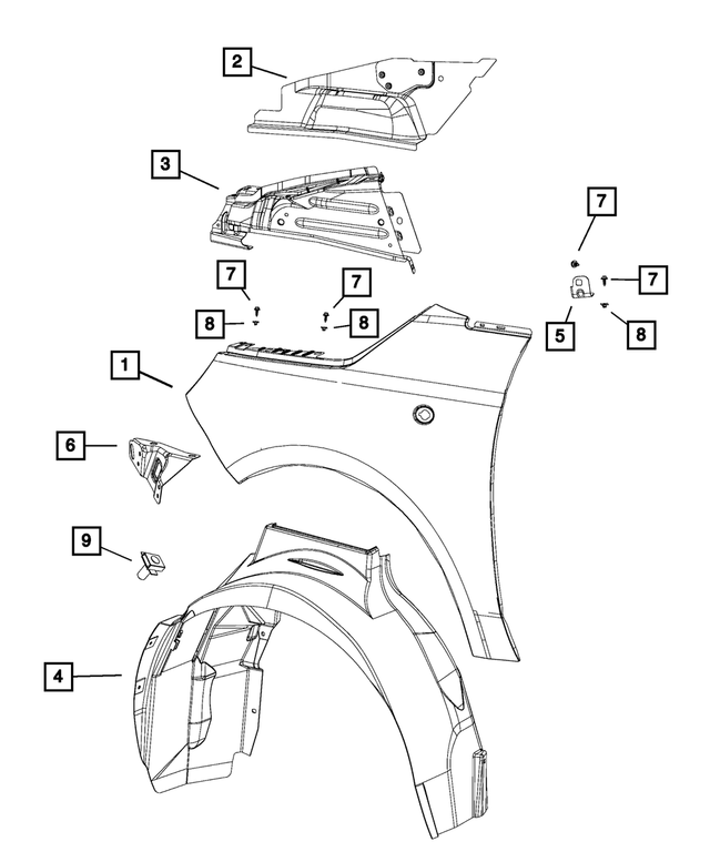 « 6509722AA –  : Ressort Ecrou pour Mopar Image »