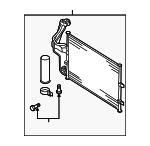 BBP261480C - : Condenser Assembly for Mazda: 3 Image