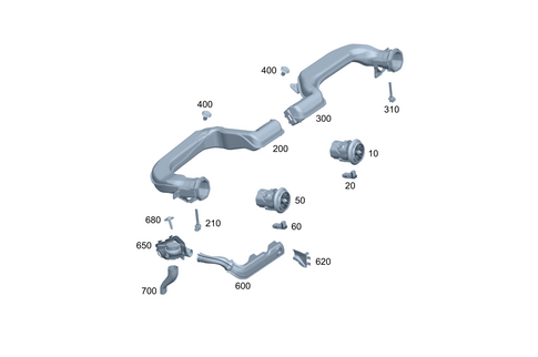 Air Ducting for 2026 Mercedes-Benz AMG GT 43 #0