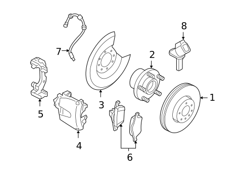 Anti-Lock Brakes for 2009 Volvo C30 #1