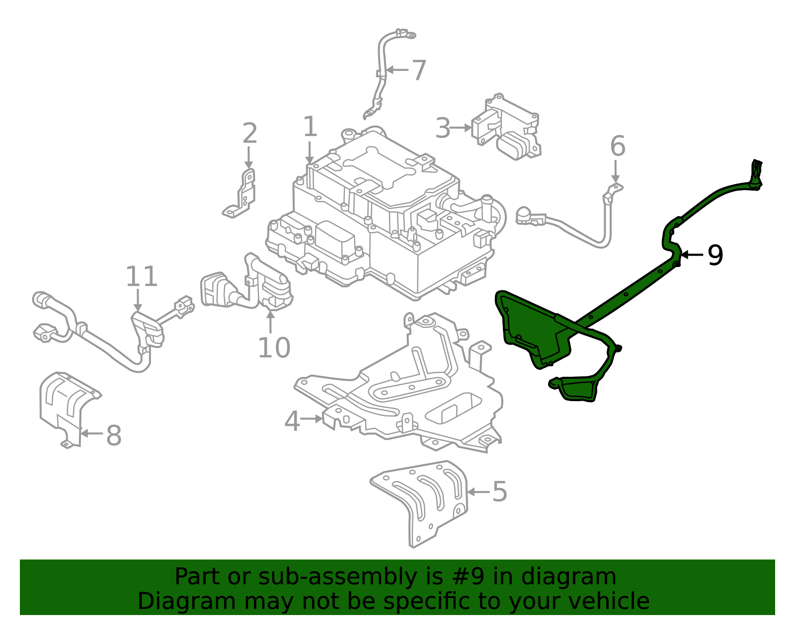 2011-2015 Hyundai Sonata Battery Charging Cable 91885-4R010 | OEM Parts ...