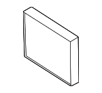 992819631 - : Cabin Air Filter for Porsche Image