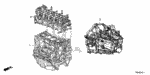 10002RX0A01 - Engine: GENERAL ASSY., CYLINDER BLOCK (DOT) for Honda Image