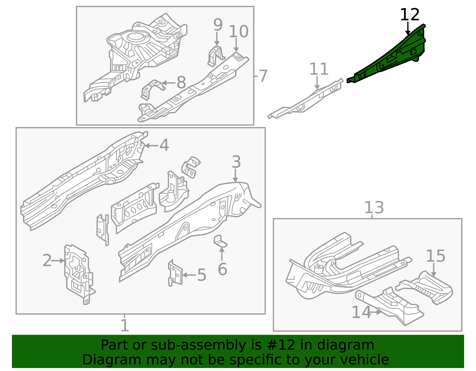 DGH9-54-271 - Apron Reinforced - 2020-2025 Mazda CX-30 | Mazda Swag