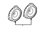 15924883 - Body: Door Speaker for Saturn: L100, L200, L300, LS, LS1, LS2, LW1, LW2, LW200, LW300, Vue Image