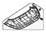 909011ES1A - Body: Lower Trim Panel for Nissan Image