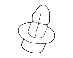 76988CA100 - Body: Lower Trim Panel Retainer for Nissan Image