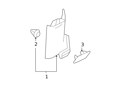 Interior Trim - Quarter Panels for 2013 Subaru Forester #0
